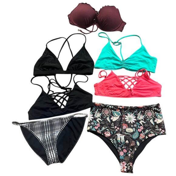 None Other - 🍷7 piece bikini mix and match bundle size m/l